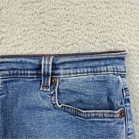 Levis 512 Jeans Womens 14S Blue Perfectly Slimming Straight Denim Stretch Casual - Picture 4 of 16